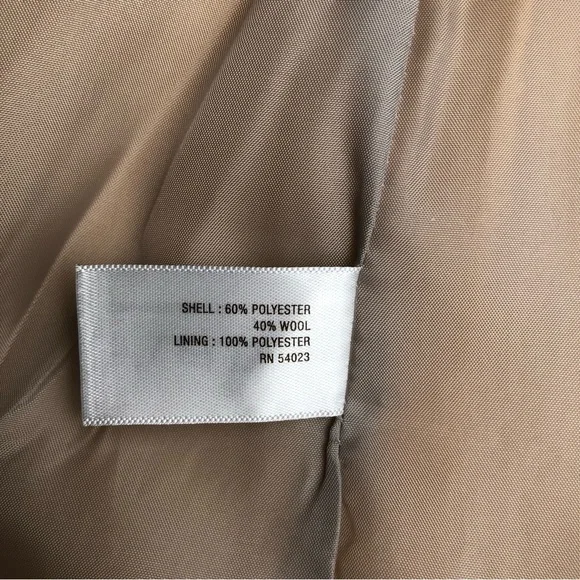 Old Navy Yellow Double Breasted Short Wool Peacoat - Picture 13 of 14